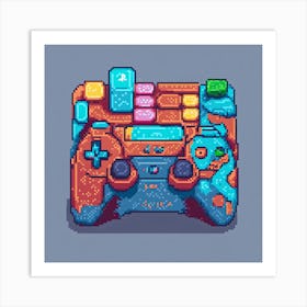 Pixel Art 37 Art Print