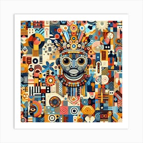 Afro-American Art Art Print