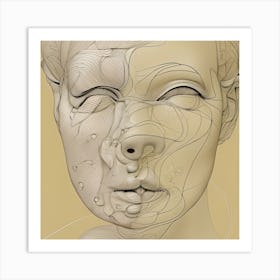 The Face Art Print