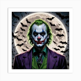 Batman Joker 3 Art Print