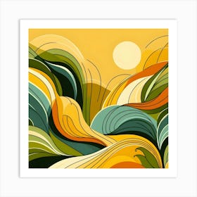 Abstract Painting Art Print