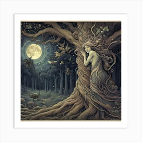 Weeping Tree Art Print