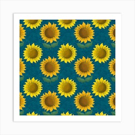 Sunflowers Art Print