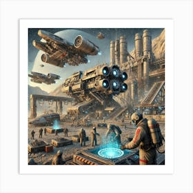 A Detailed Depiction Of The Kuiper Coalition S Rug Art Print