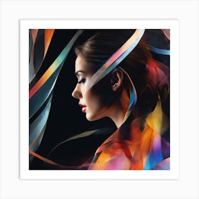 Portrait Of A Woman 2 Art Print