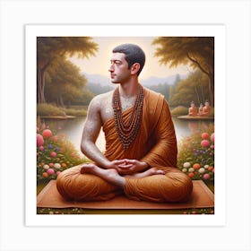 Buddha 5 Art Print