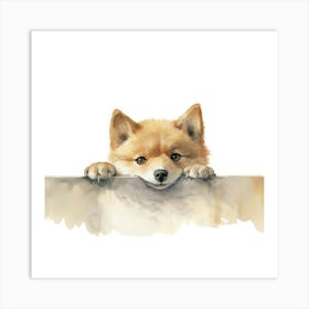 Shiba Inu 4 Art Print