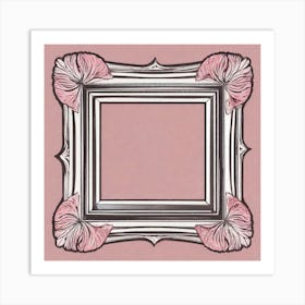 Pink Frame 2 Art Print