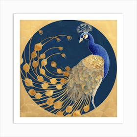 Peacock 10 Art Print