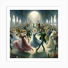 Ballroom Dance Art Print