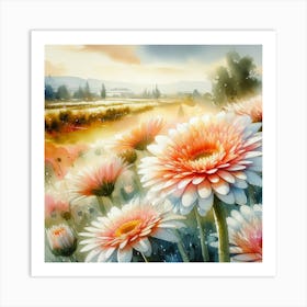 Daisies Art Print