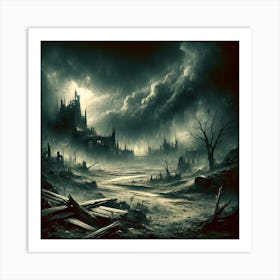 Ruins Art Print