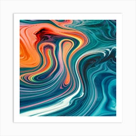 Abstract - Abstract Stock Videos & Royalty-Free Footage 3 Art Print