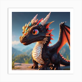 Dragon Art Print