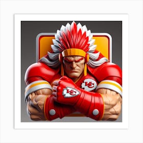 Chiefs Nfl Art Print