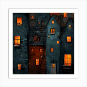 Night City Art Print