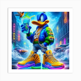 Donald Duck Art Print