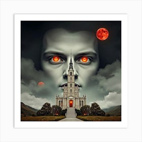 Church Of The Devil Art Print