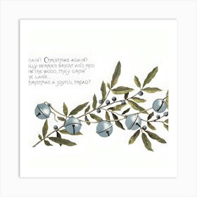 Christmas Bells Art Print