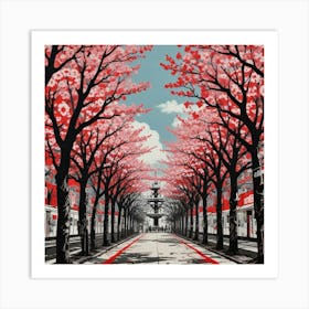 Cherry Blossoms 24 Art Print