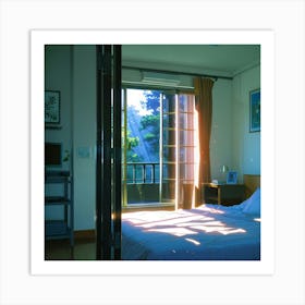 Bedroom With A View Art Print