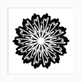 Snowflake 48 Art Print