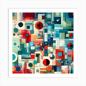 Pool Tiles Art Print