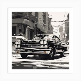 Chevrolet Impala Art Print