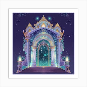 Fairytale Doorway Art Print