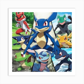 Pokemon 27 Art Print