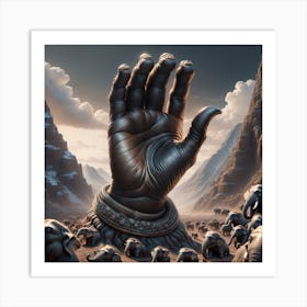 Hand Of God Art Print