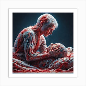 'Blood And Flesh' Art Print