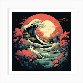 Great Wave Off Kanagawa Art Print