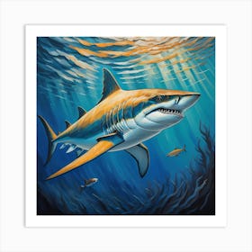 Great White Shark 1 Art Print