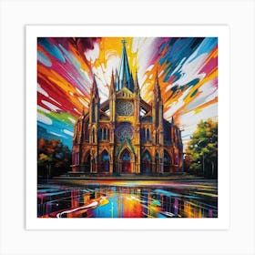 Cathedral Of The Sun Art Print