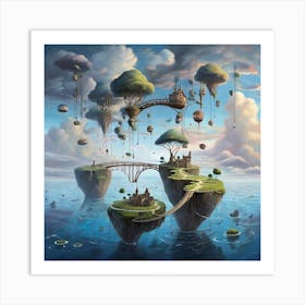 Island In The Sky Art Print