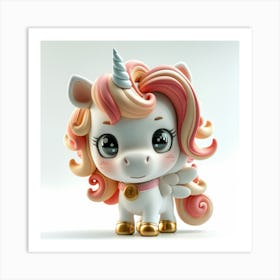 Beautiful Unicorn 16 Art Print