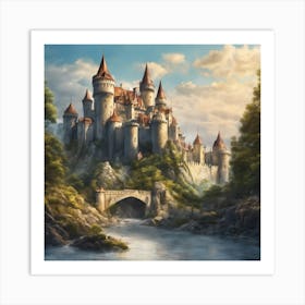 Fantasy Castle Art Print