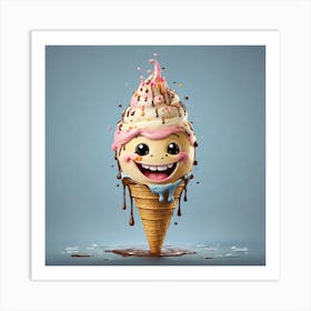 Fun character 6 Art Print