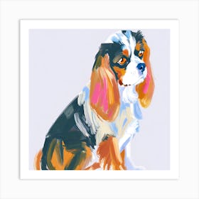 Cavalier King Charles Spaniel 01 Art Print