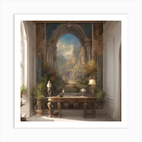 Fairytale Castle 1 Art Print