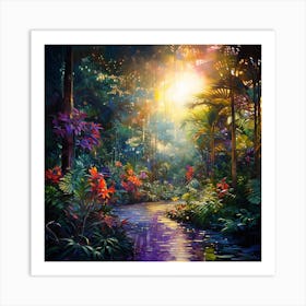 'The Jungle' 1 Art Print