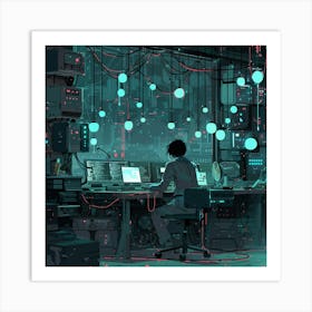 Cyberpunk Art Print