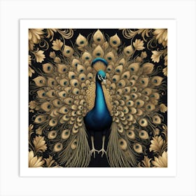 Peacock 2 Art Print