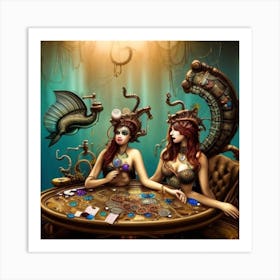 Mermaids Art Print