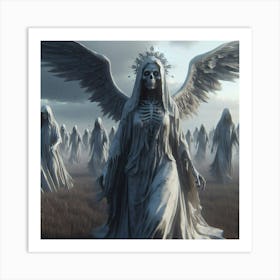 Angels Of Death 1 Art Print