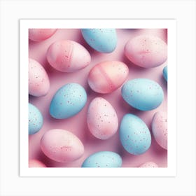 Easter Eggs 3 Art Print