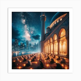 Muslim Prayer 3 Art Print