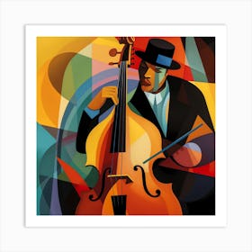 Jazz Musician 42 Art Print