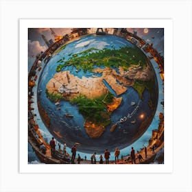 Unite For The World Art Print